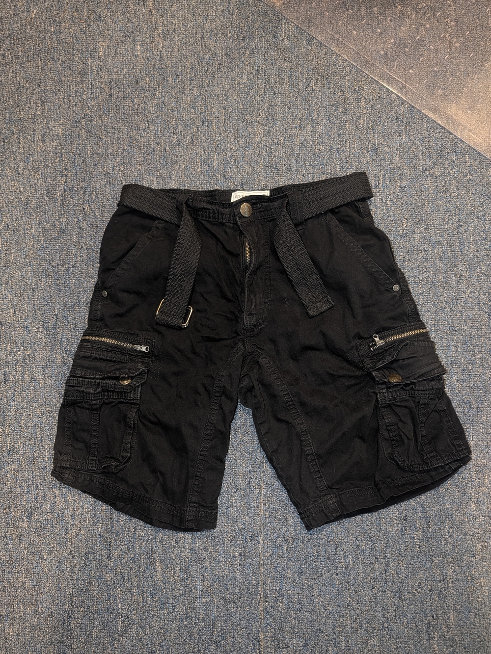 ⭐3 For $20⭐ Free Planet Black Cargo Shorts with Utility Pockets